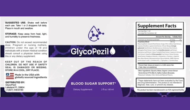 GlycoPezil safety and possible effects